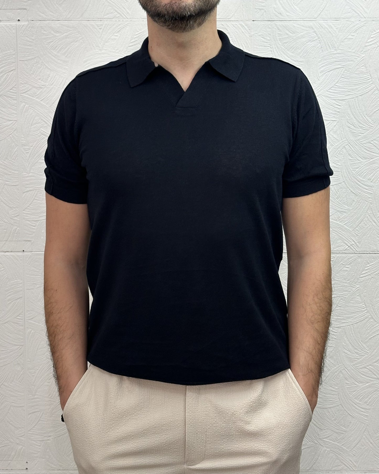 POLO M.CORTA ME3215H BLU