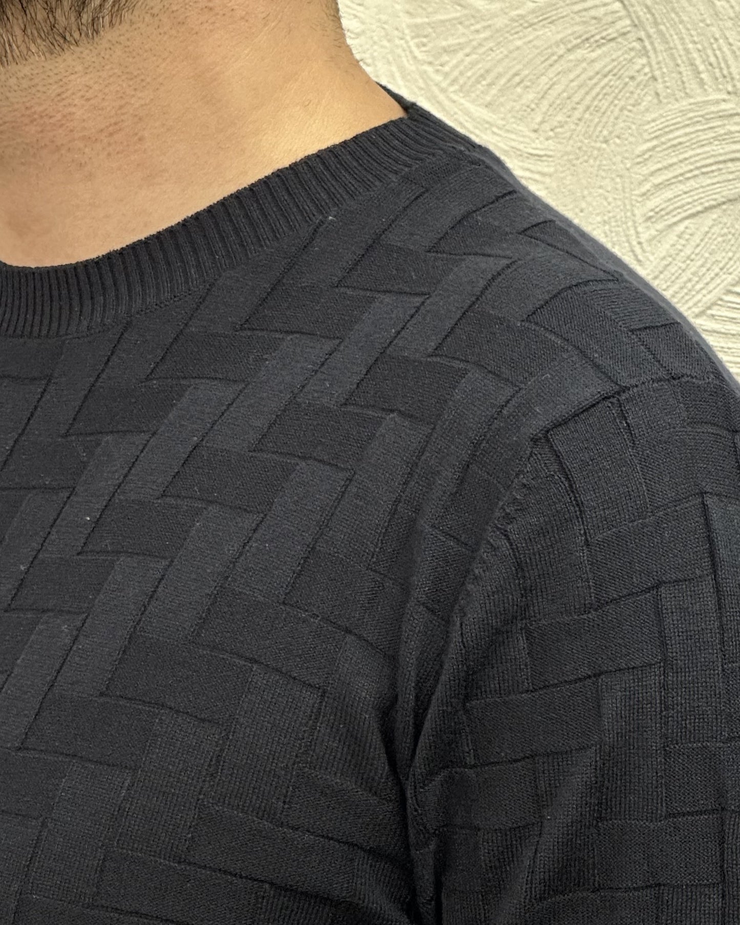 MAGLIA GIROCOLLO ME3219H BLU