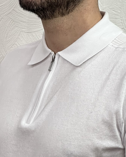 POLO M.CORTA ME3211H BIANCA