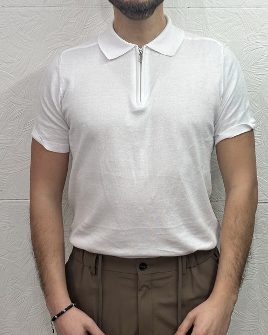 POLO M.CORTA ME3211H BIANCA