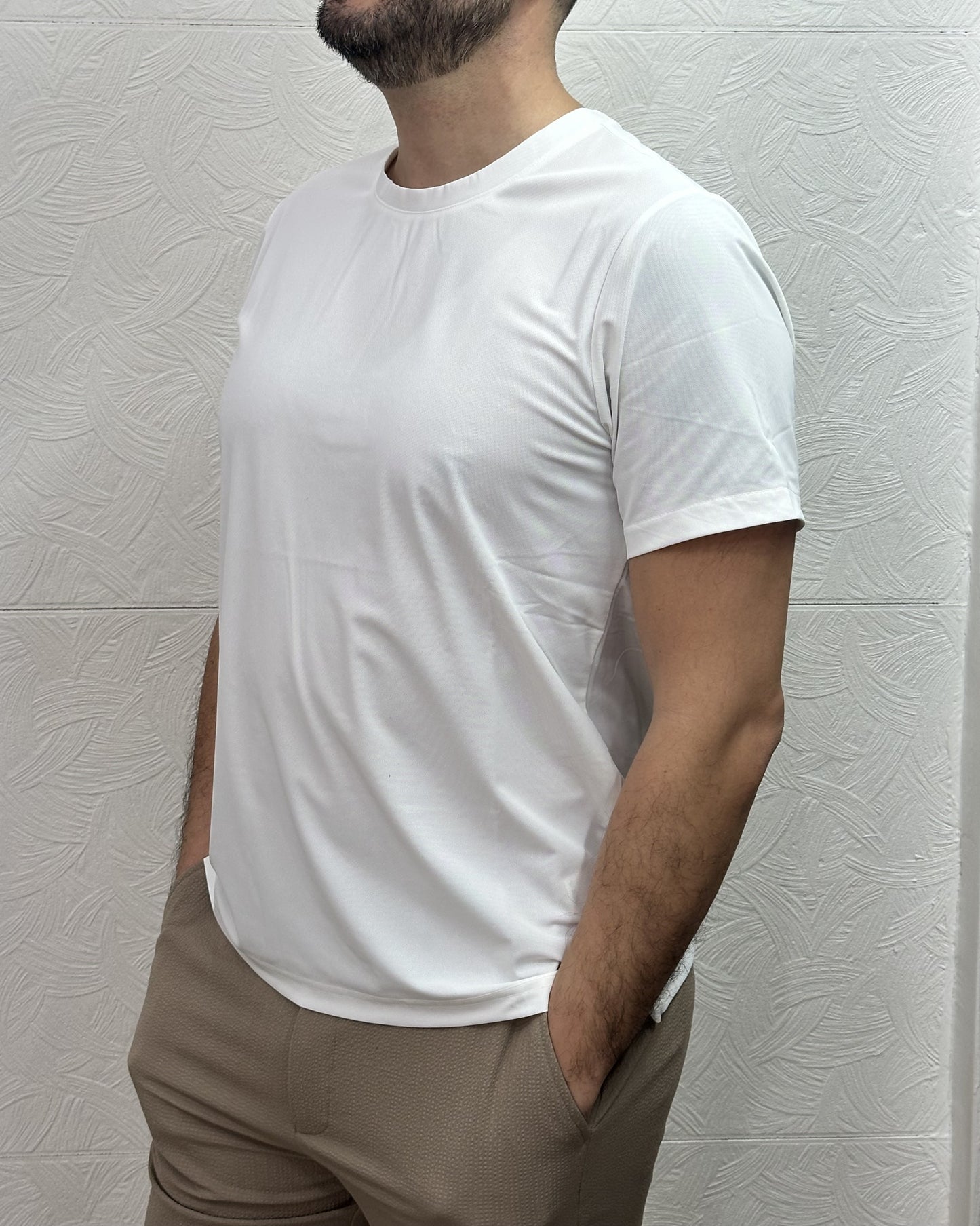 T-SHIRT M.CORTA TE300H BIANCA