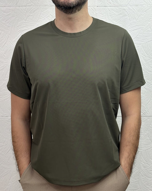 T-SHIRT M.CORTA TE300H OLIVA