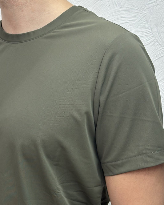 T-SHIRT M.CORTA TE300H OLIVA