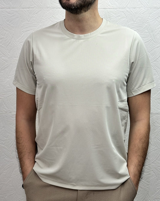 T-SHIRT M.CORTA TE300H BEIGE