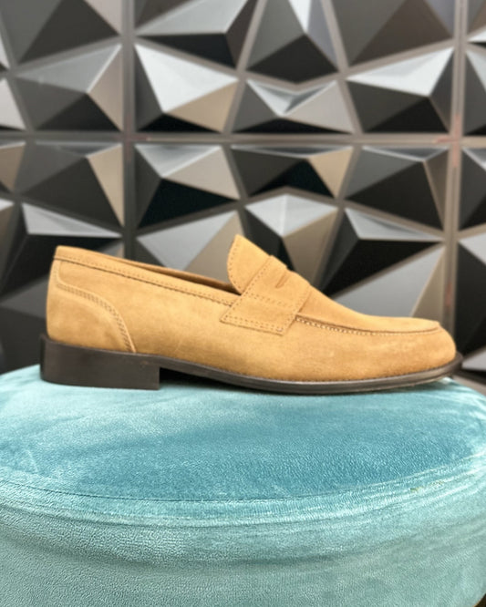 MOCASSINO SH68 CUOIO