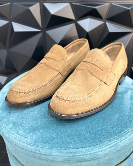 MOCASSINO SH68 CUOIO