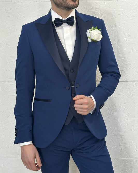 ABITO SPOSO CESA P017 42 BLUETTE