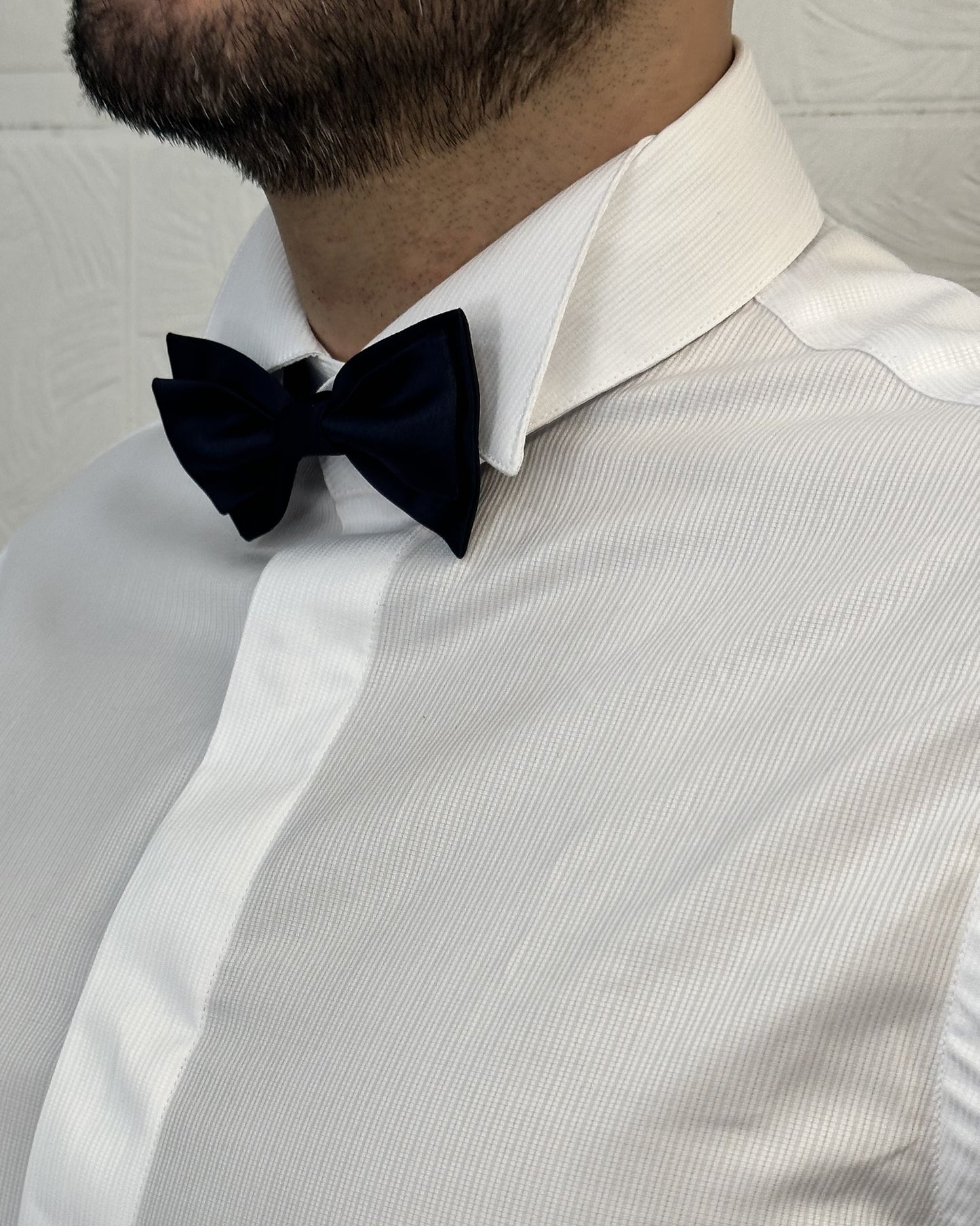 CAMICIA SPOSO "ASC QCLAX 1883" BIANCA