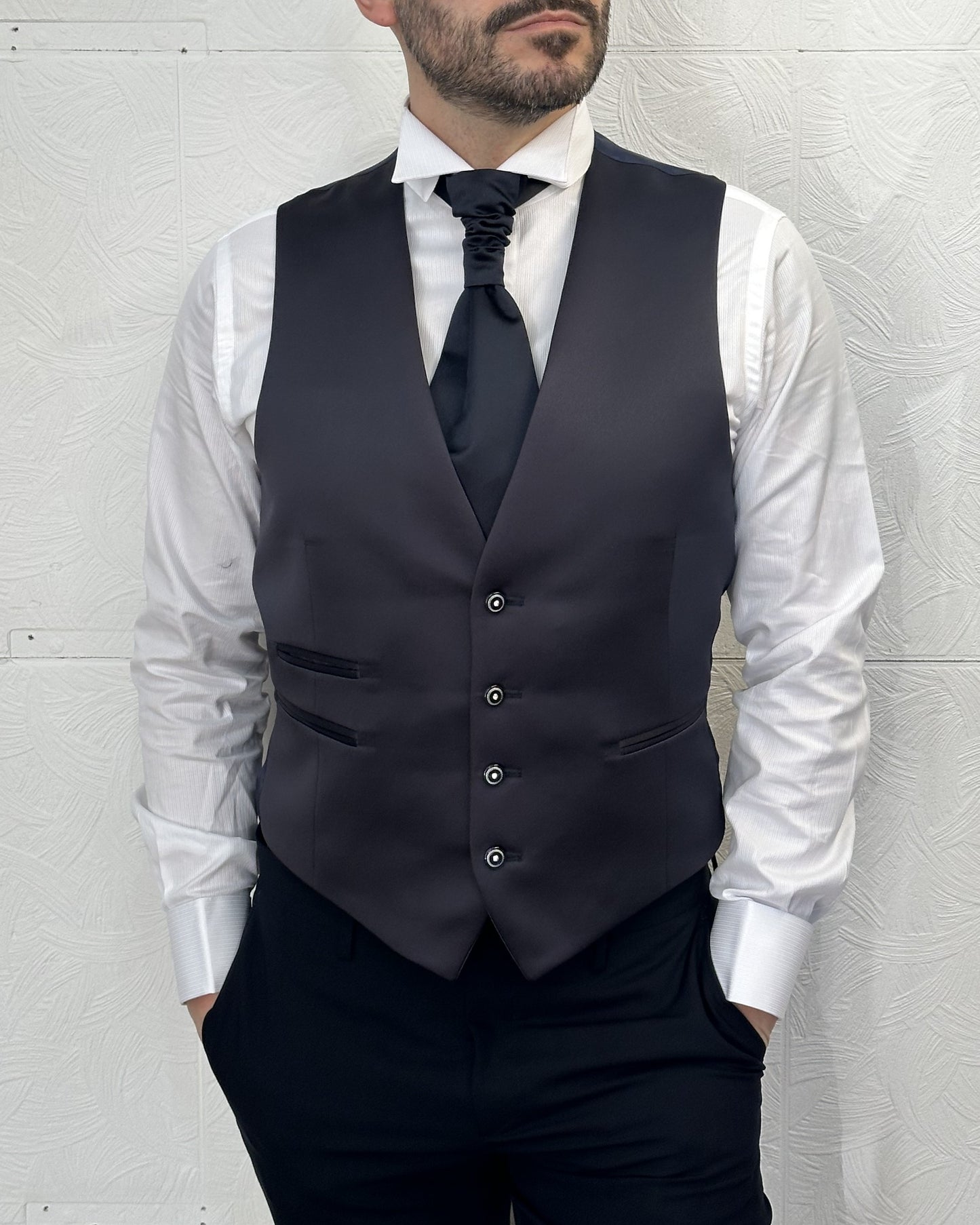 ABITO SPOSO CESA P017 04 NAVY