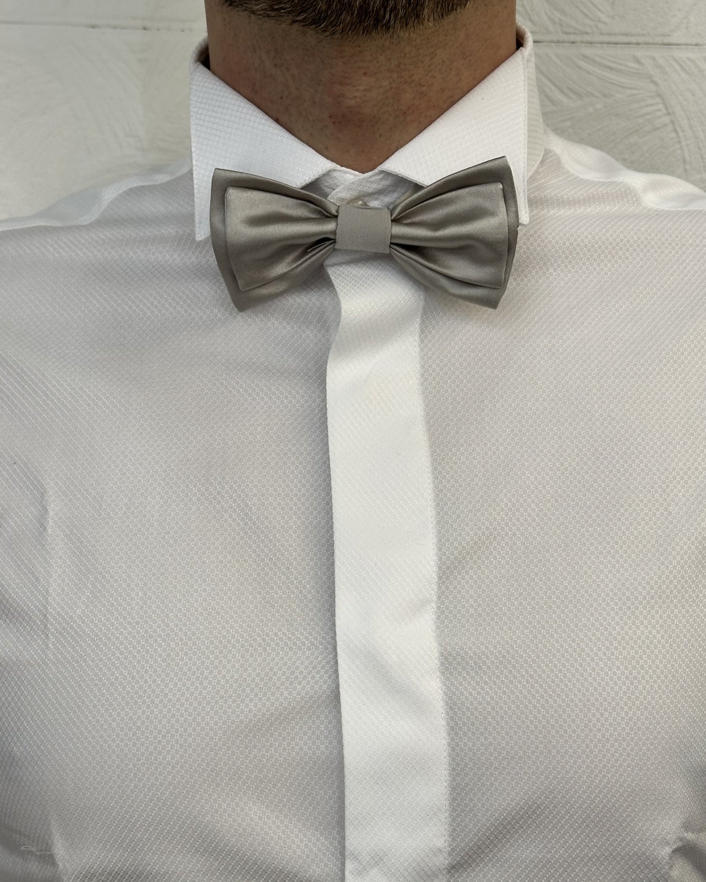CAMICIA SPOSO "ASC QCLAX 1882" BIANCA