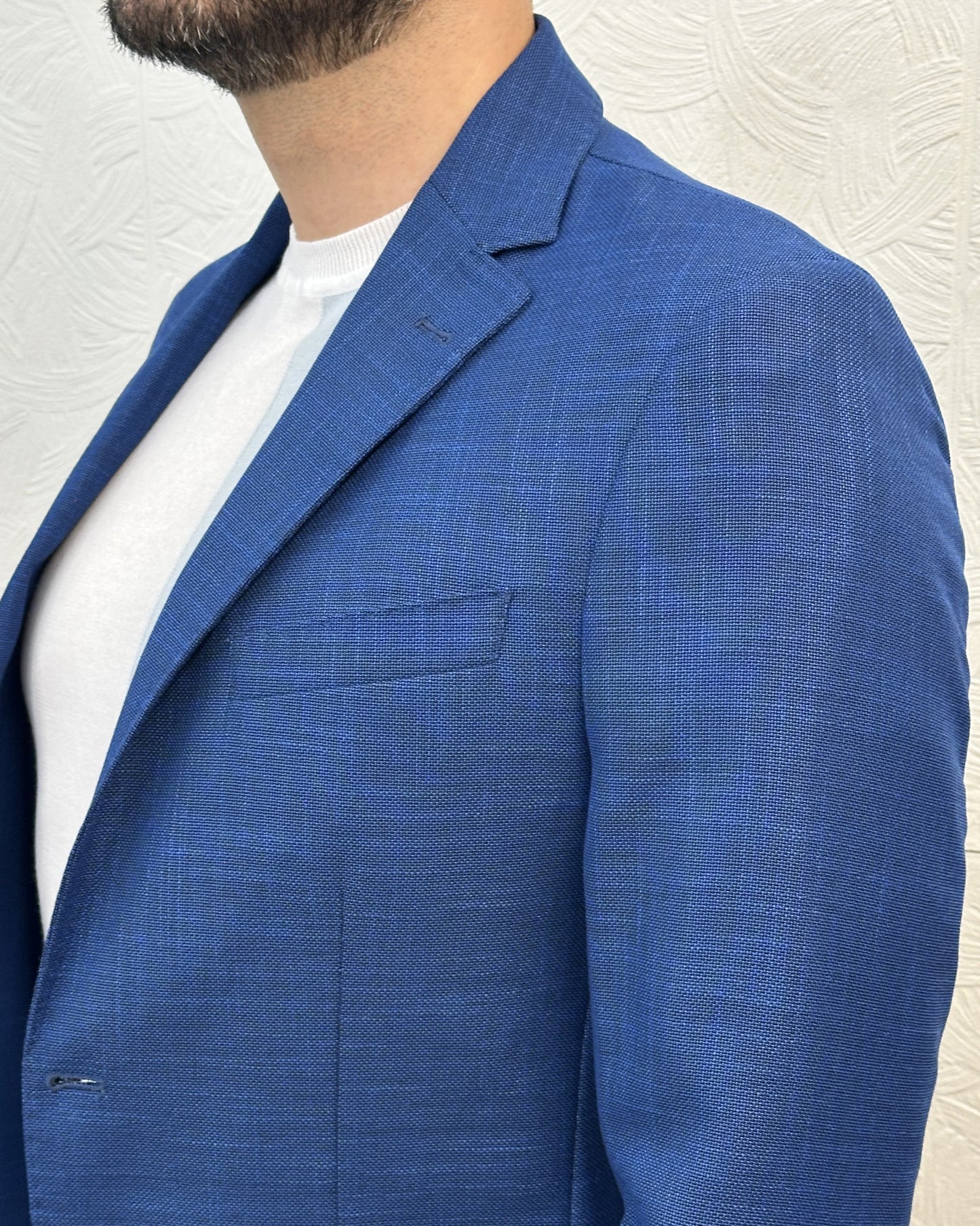 GIACCA SLIM " GG214 PP27 42" BLUETTE
