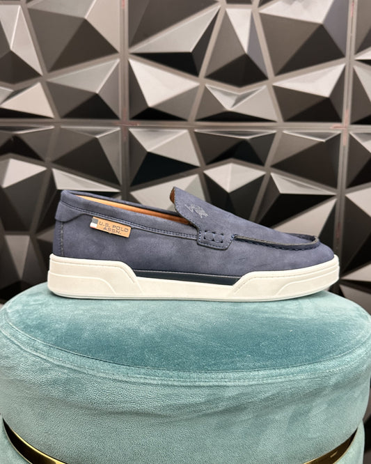 SCARPA SLIPON ALONSO BLU