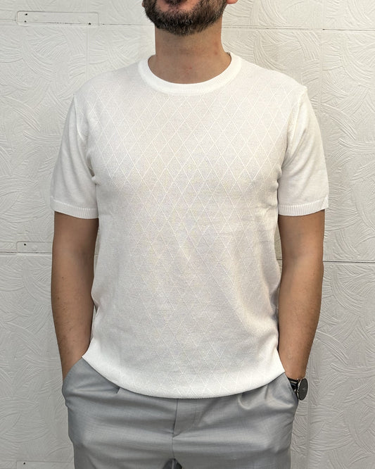T-SHIRT M.CORTA MB 5679 BIANCA