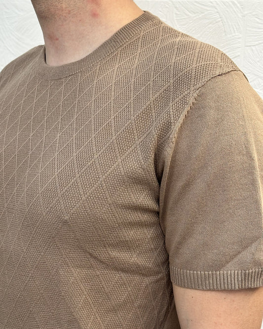 T-SHIRT M.CORTA MB 5679 SABBIA