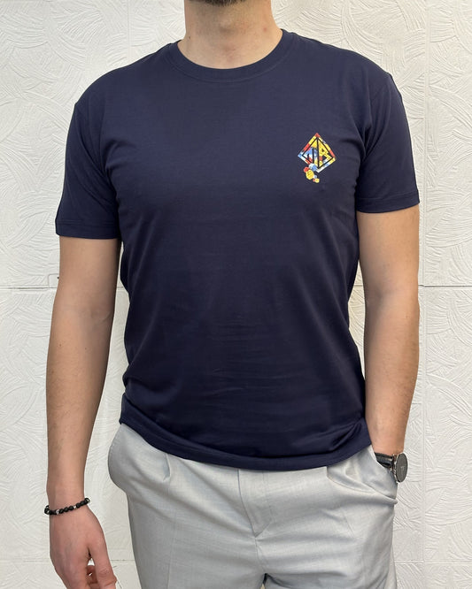 T-SHIRT M.CORTA MB 5738 BLU