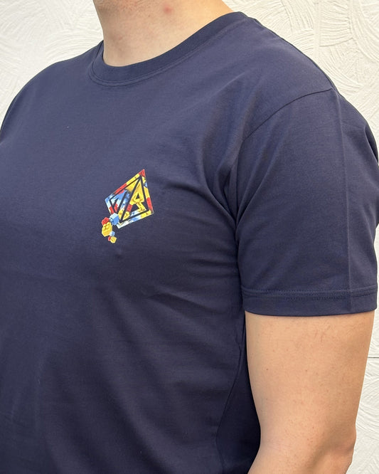 T-SHIRT M.CORTA MB 5738 BLU