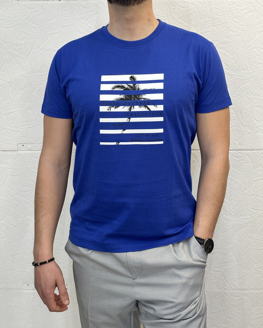 T-SHIRT M.CORTA MB 5739 CIELO