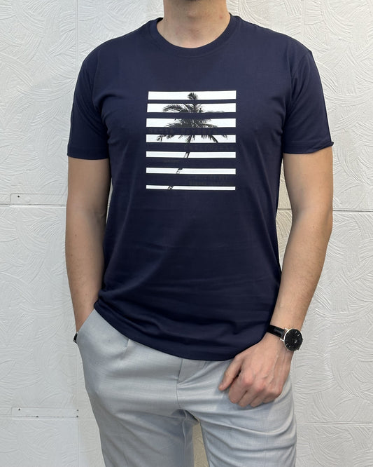 T-SHIRT M.CORTA MB 5739 BLU