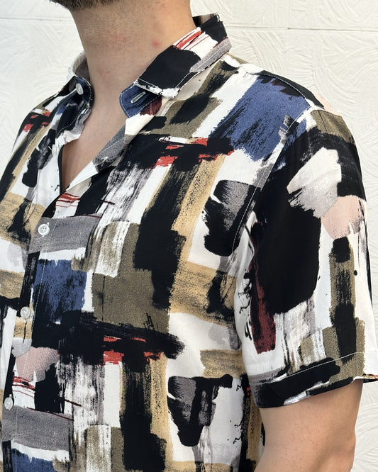CAMICIA M.CORTA MB 5751 MULTICOLOR