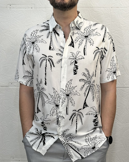 CAMICIA M.CORTA MB 5752 PALME
