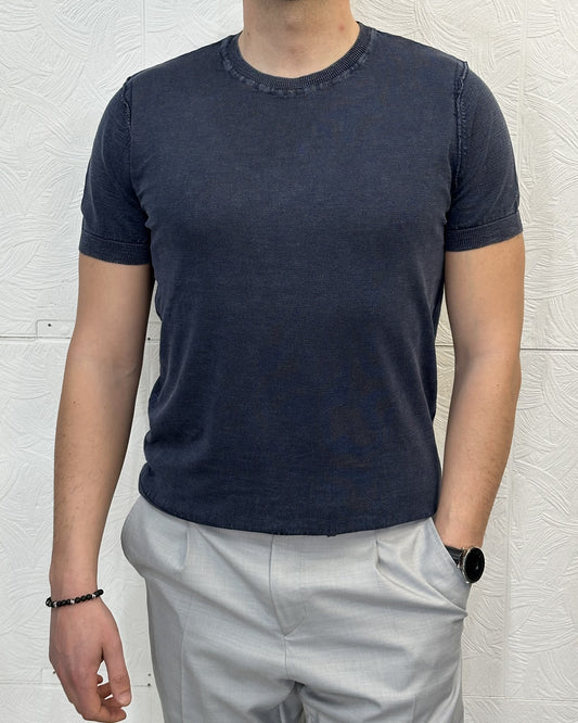 T-SHIRT M.CORTA "C246" DENIM