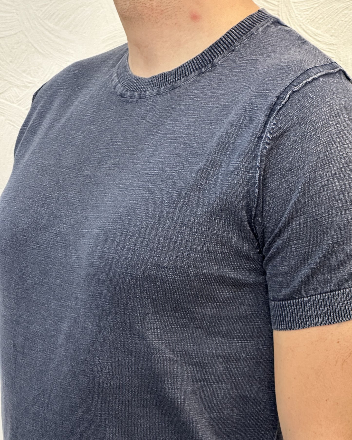 T-SHIRT M.CORTA "C246" DENIM