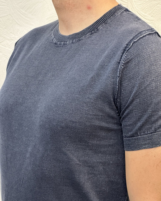 T-SHIRT M.CORTA "C246" DENIM