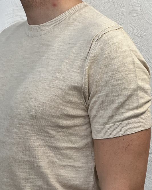 T-SHIRT M.CORTA "C246" BEIGE