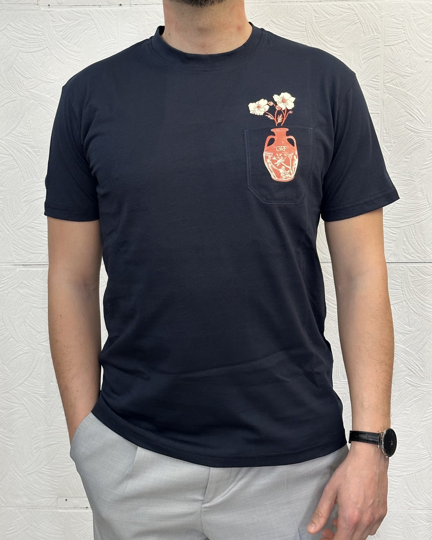 T-SHIRT M.CORTA UGP 4605 BLU