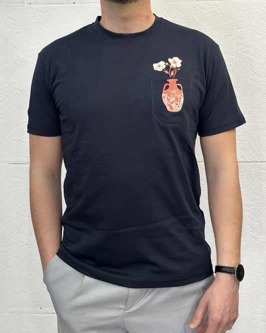 T-SHIRT M.CORTA UGP 4605 BLU