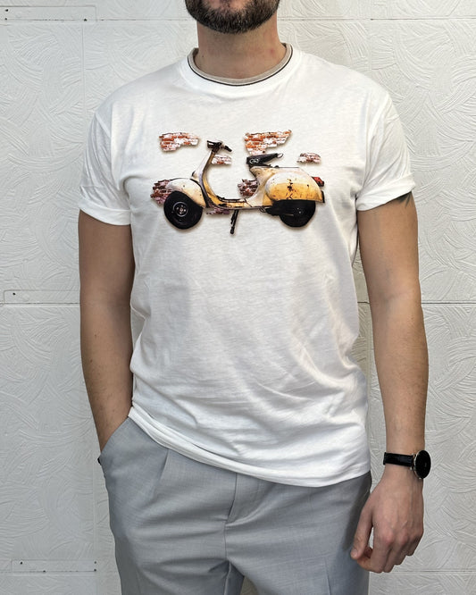 T-SHIRT M.CORTA UGP 4610 PANNA
