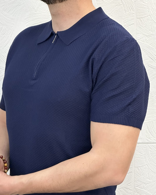 POLO M.CORTA MB 5681 BLU