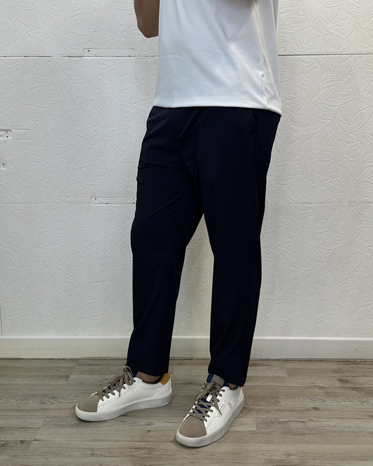 PANTALONE NO STIRO UGP 4554 BLU