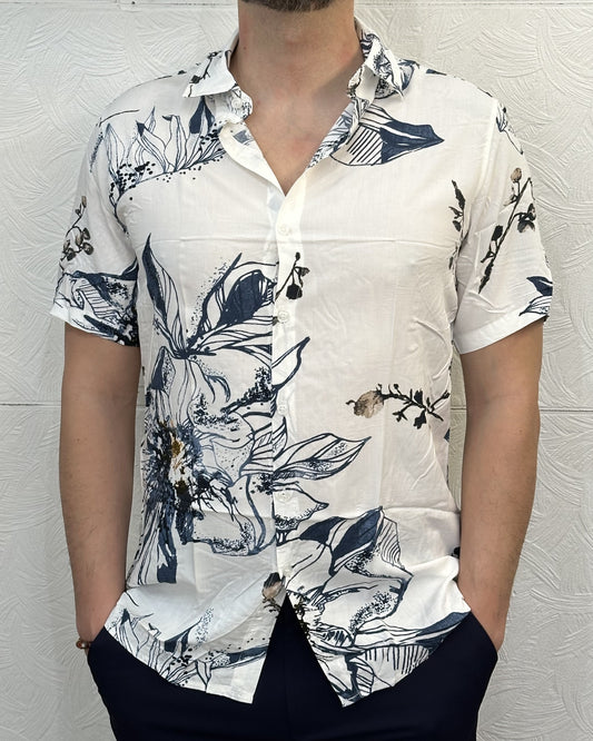 CAMICIA M.CORTA MB 5750 FIORI