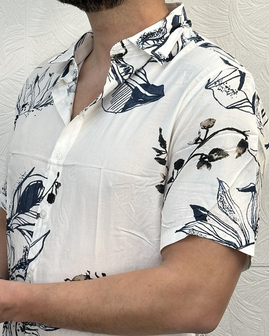 CAMICIA M.CORTA MB 5750 FIORI