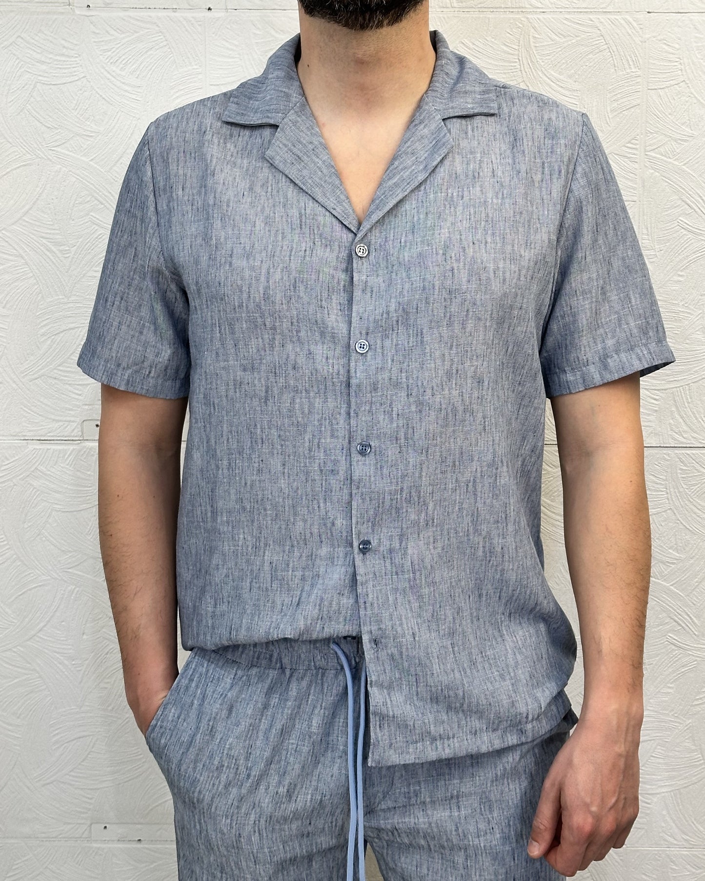 CAMICIA M.CORTA 5627 DENIM