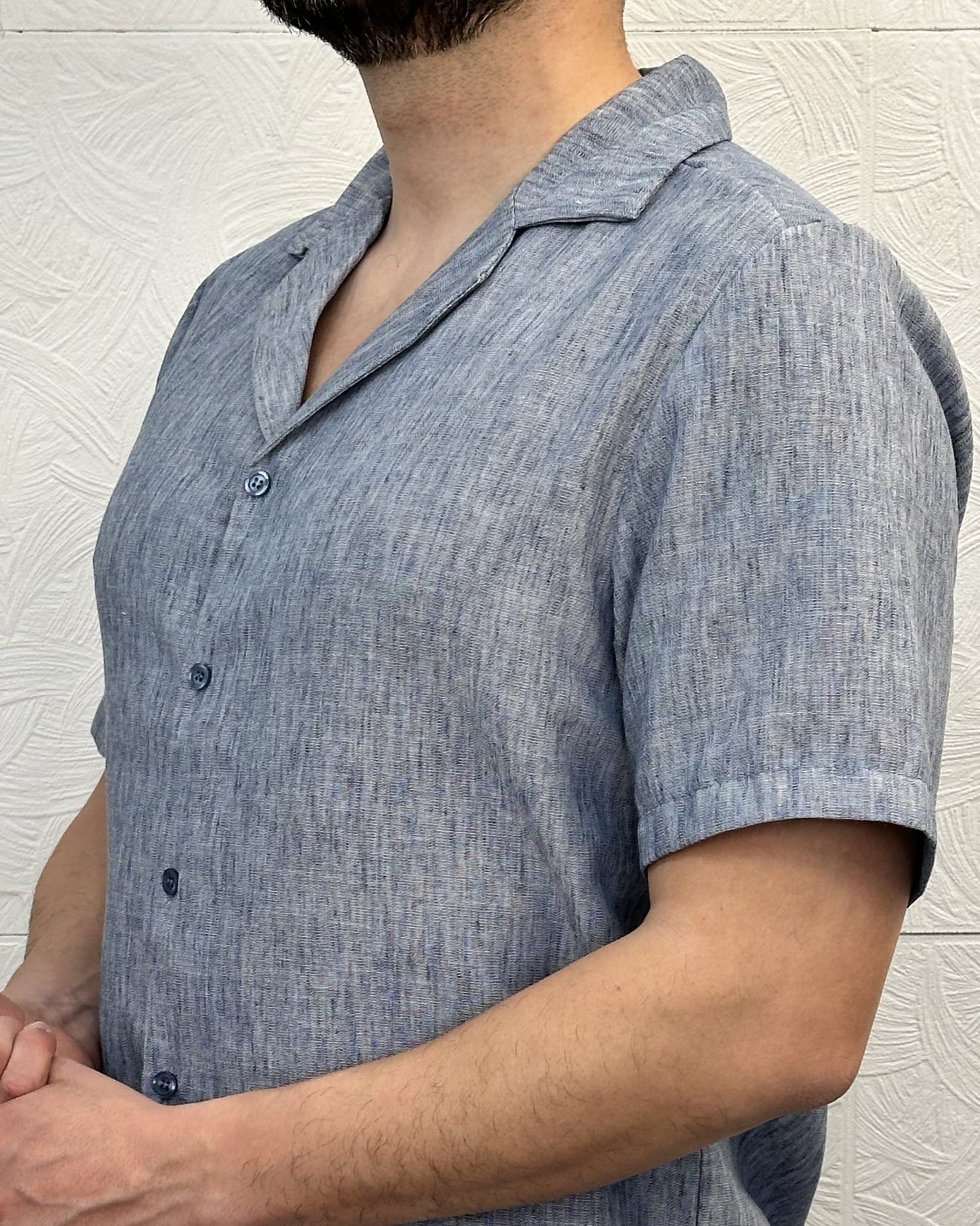 CAMICIA M.CORTA 5627 DENIM