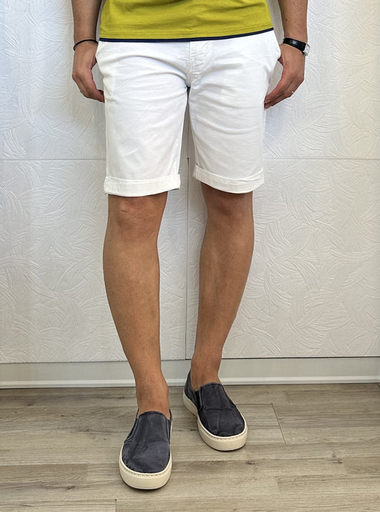 BERMUDA CHINO C524 BIANCO