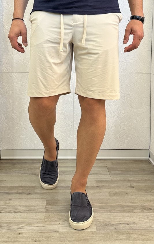 BERMUDA JOGGER " C556" BEIGE