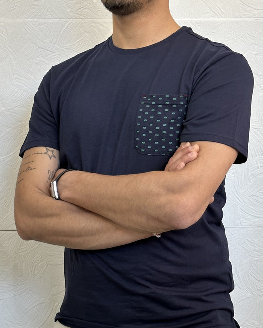 T-SHIRT M.CORTA " TM 3979" BLU