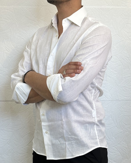 CAMICIA " ASC484 G120 2030" BIANCA