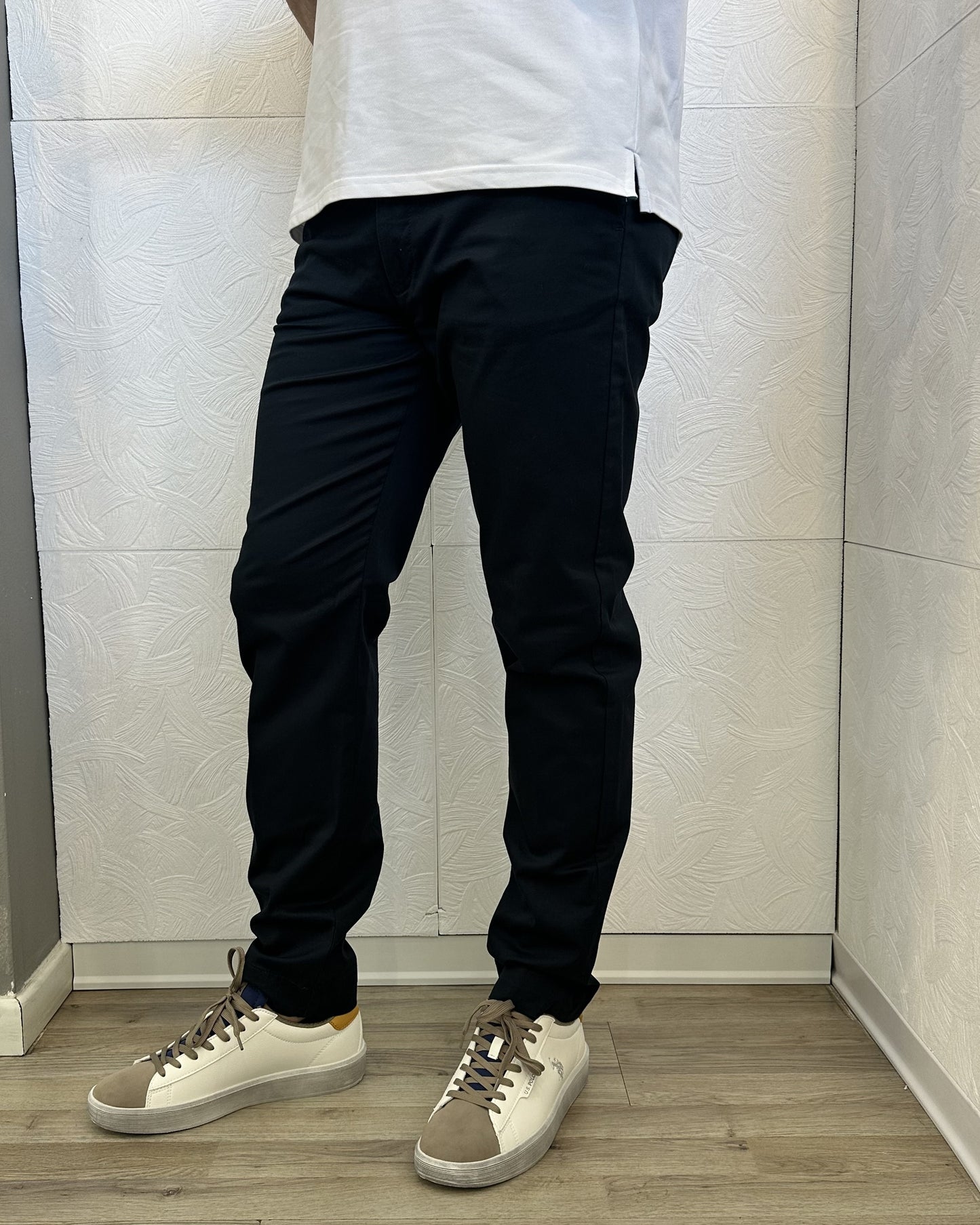 PANTALONE CHINO " PSE 1820H"  BLU