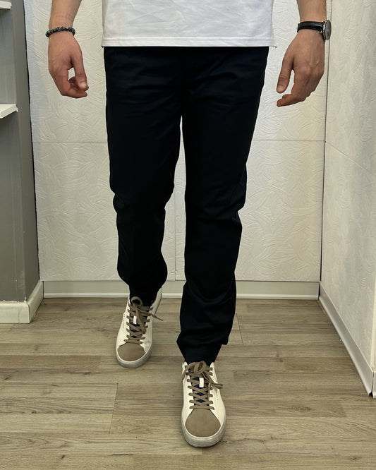 PANTALONE CHINO " PSE 1820H"  BLU
