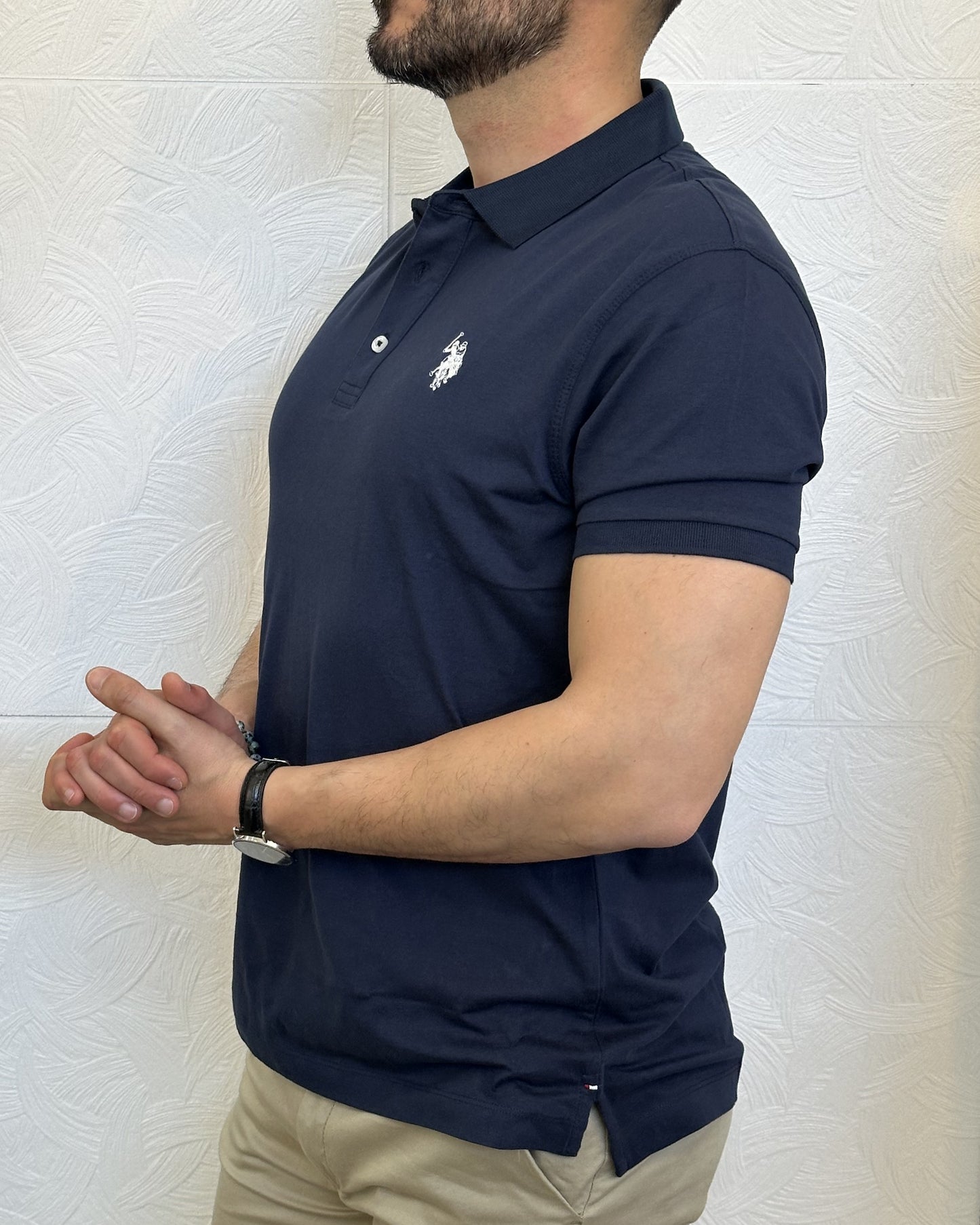 POLO M.CORTA "ARN 43197" BLU
