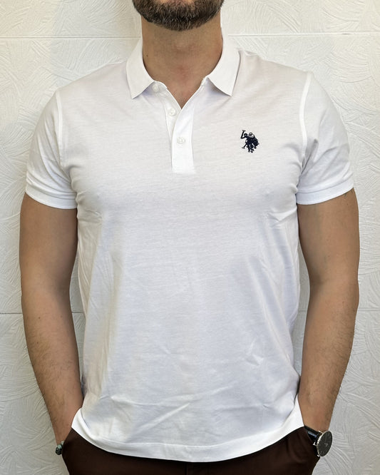 POLO M.CORTA "ARN 43197" BIANCA