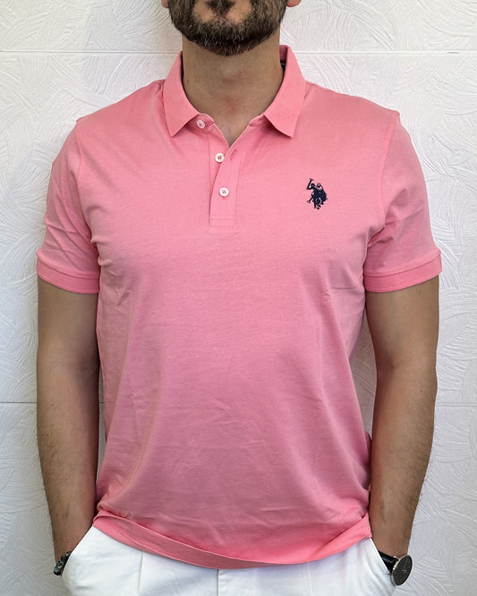 POLO M.CORTA "ARN 43197" ROSA