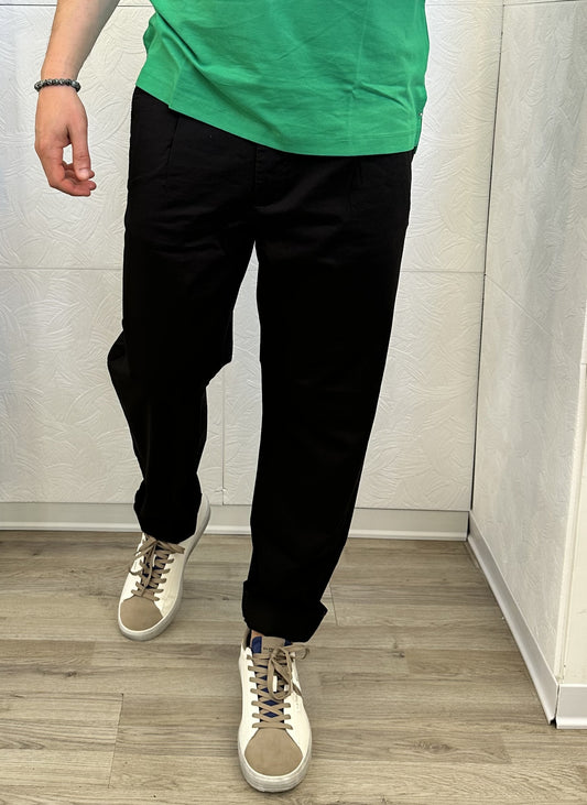 PANTALONE CHINO " PSE 1822H"  NERO