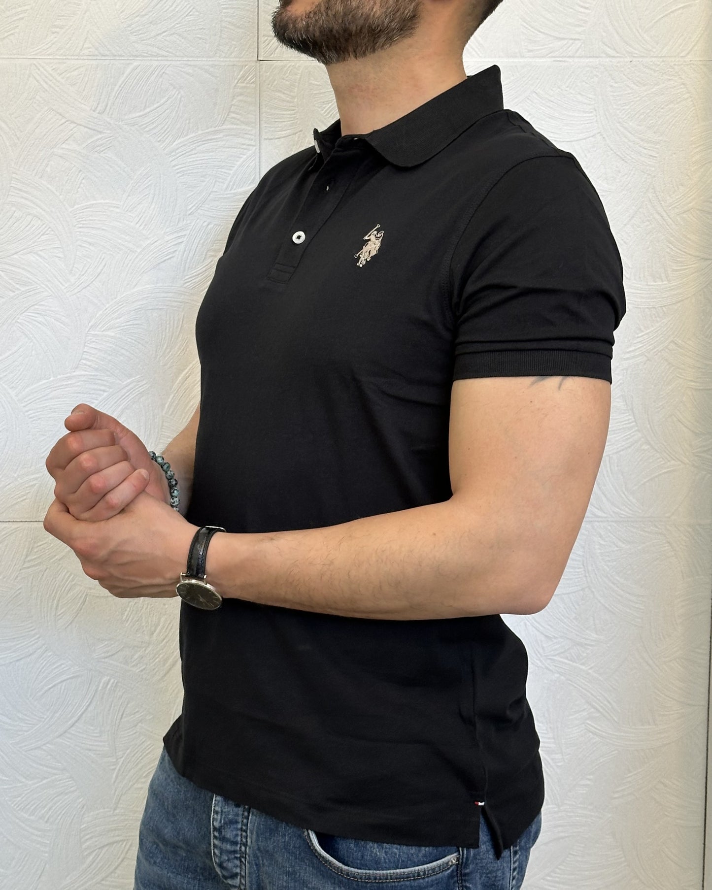 POLO M.CORTA "ARN 43197" NERA
