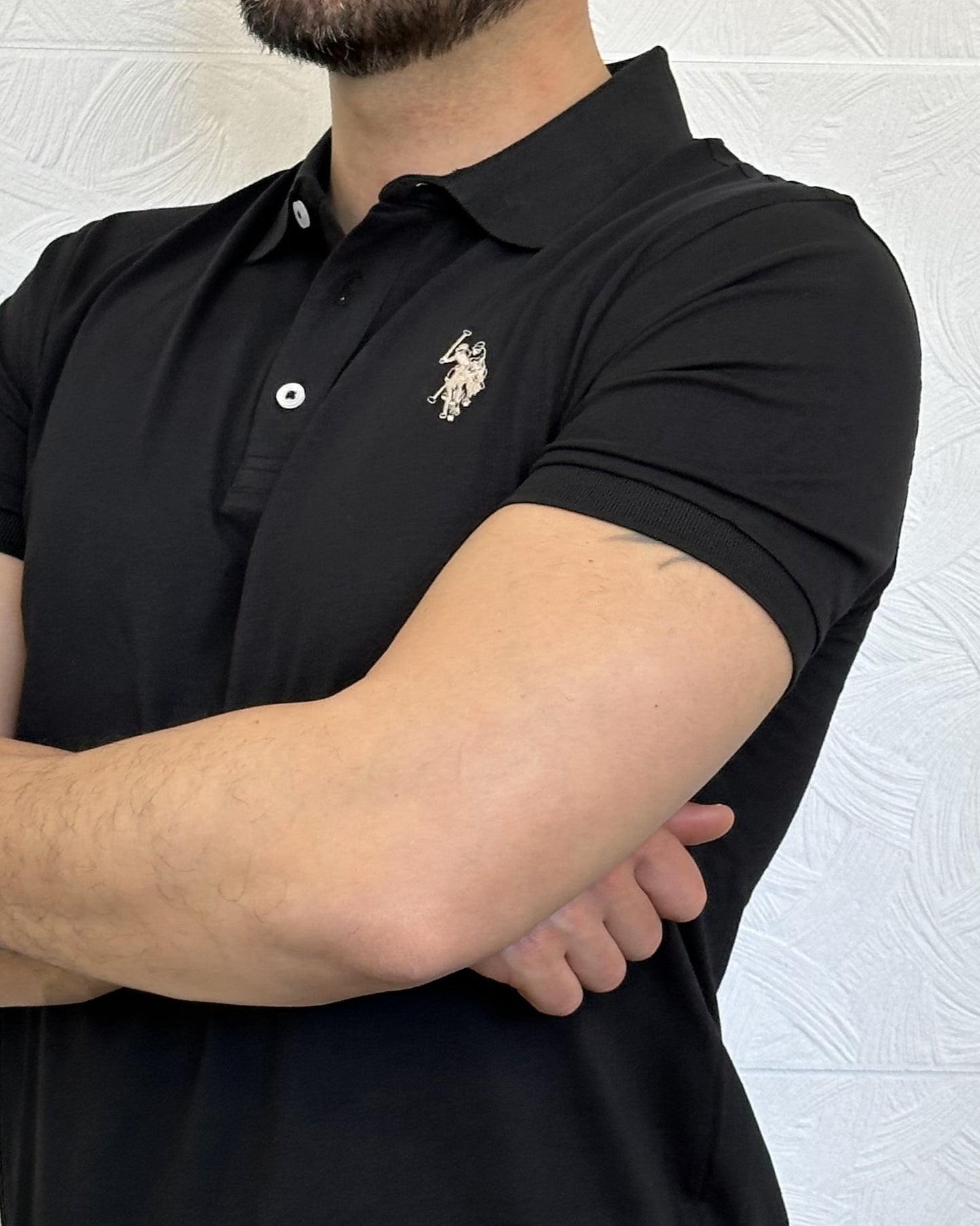 POLO M.CORTA "ARN 43197" NERA