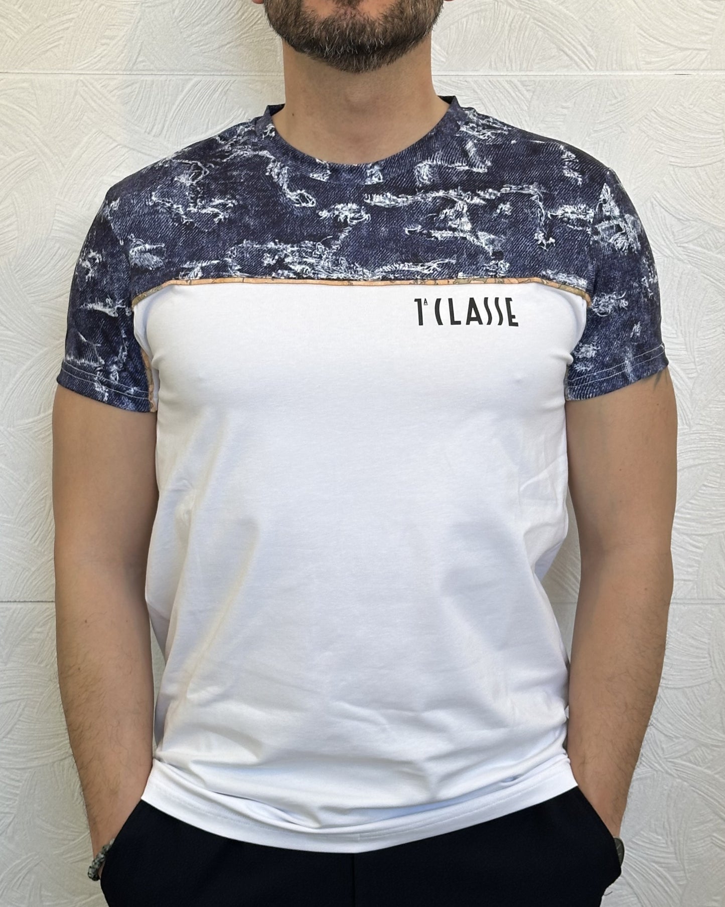 T-SHIRT M.CORTA T043 1766 BIANCA